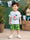 14 August Boy's Printed Shirt And Shorts Set