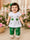 14 August 2 Pcs Girl's Fancy Embroidered Shirt And Trouser Set