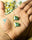 Pakistani Flag Metal Pin Set 3 Pcs 14th August