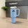 Light Blue Stanley 40 Oz Stainless Steel Tumbler | Leak-Proof Vacuum Insulated Travel Mug | Hot & Cold
