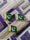 Azaadi Flag Pins Premium Metal Gold 14th August Decor