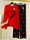 Pakistani Night Suit 2-Piece Cotton Jersey Red Heart Print