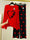 Pakistani Night Suit 2-Piece Cotton Jersey Red Heart Print