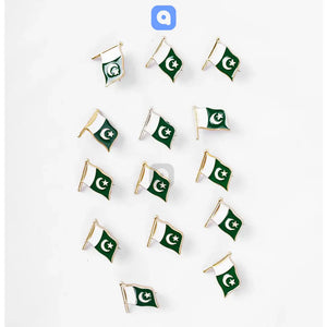 Pack of 3- Premium Pakistan Day Badges