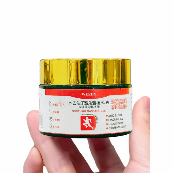 WEEDY Top Japanese Pain Gel | Rapid Relief from Muscle Tension | 100g