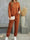 Brown Women's Fleece 2-Piece Tracksuit Set