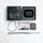 Black A9 Pro ANC Bluetooth 5.4 Wireless Earbuds with Smart Screen and Active Noise Cancellation