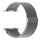 Grey | Apple Watch Milanese Magnetic Loop Strap | Stainless Steel Band  | 42mm / 44mm / 45mm