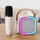 Karaoke Portable Wireless Bluetooth Speaker with Microphone Sound System for Singing and Parties (Random Color)