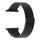 Black | Apple Watch Milanese Magnetic Loop Strap | Stainless Steel Band  | 42mm / 44mm / 45mm