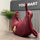 Crescent Luxury Faux Leather Shoulder Bag | Maroon Elegant Handbag for Women