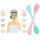 Double-Ended Silicone Face Mask & Cleansing Brush | Soft, Reusable Skin Care Applicator Tool (Pack of 2)