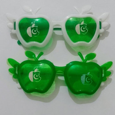14th August Sunglasses Pack of 2 Green Pakistan Flag