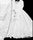 Women Chiffon Maxi Suit White 3Pcs Eid Party Wear