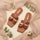 Crystal Glide Mustard Sandals for Women