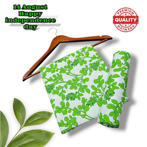 2 Pcs Women's Unstitched Printed Suit