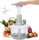 1.5L Manual Hand Push Chopper & Multifunctional Mixer | Vegetable Chopper and Baby Food Maker