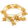 Brass Gold Kashmiri Ghunghroo Bangles Set of 4 Pcs | Traditional Oxidized Indian Festival & Mehndi Jewelry