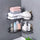 Wall Corner Rack + 2 Self Adhesive Screws  | Multipurpose Kitchen, Sink Organizer, Metal Bathroom Accessories Corner | Shelf Wall Mount Storage Rack