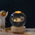 3D Galaxy Space Crystal Ball Night Light with Stand | 3D Ball Crystal Glass LED Table Lamp | Random Designs