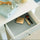 Anti-Slip Fridge & Shelf Mat | Waterproof Washable Liner for Kitchen Drawers Cabinets | Light Grey