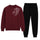 LION Printed Maroon  Tracksuit Sweatshirt & Trouser  | Warm & Comfortable Winter Wear | XL