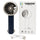 TurboFan Rechargeable Mini Cooling Fan | Portable Handheld USB Turbo Fan with 3 Speed Modes | Random color