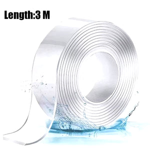 Nano Tape – 3M Double-Sided Transparent Gel Grip Tape | Reusable, Washable & Traceless