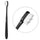 Nano Toothbrush with Travel Case | Ultra Soft Micro-Nano Bristles | For Sensitive Gums, Adults & Kids | Black