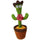 Rechargeable Dancing Cactus Toy with Hat | Interactive Singing, Talking & Dancing Plush for Kids
