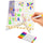 6x6 Inches LED Acrylic Writing Board with USB Light | 7 Colorful Erasable Pens |  Message Board with Markers & Stand