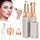 2-in-1 Flawless Facial Hair Remover & Eyebrow Trimmer | USB Rechargeable, Painless & Portable | Random Color