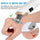 Blackhead Suction Remover Portable Pore Cleaner with LED Display and Multiple Suction Levels