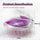Head Scalp Massage & Shampoo Brush | Soft Silicone Bath Brush | Random Colors