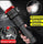 Rechargeable Tactical LED Flashlight & Power Bank with Safety Hammer
