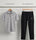 Grey Cotton Track Suit for Women Medium to XL
