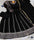 Black Mirror Work 3-Piece Bridal Suit for Women