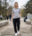 Grey Cotton Track Suit for Women Medium to XL