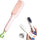 Self-Cleaning Hair Brush & Telescopic Comb | Detangling Brush with One-Pull Cleaning Mechanism | Random Color