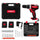 TOP ROCKET Cordless Rechargeable Drill Machine Kit |   48V  Double Batteries | 3-in-1 Drill, Screwdriver & Impact Driver | Variable Speed Power Tool Set with Carry Case