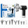 Five Head Massage Gun  | Rechargeable Deep Tissue Muscle Massager | 9 Massage Heads | 6 Speed Levels | Model  BLD-780 | Random color